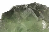 Green Fluorite Crystal Cluster - China #94645-2